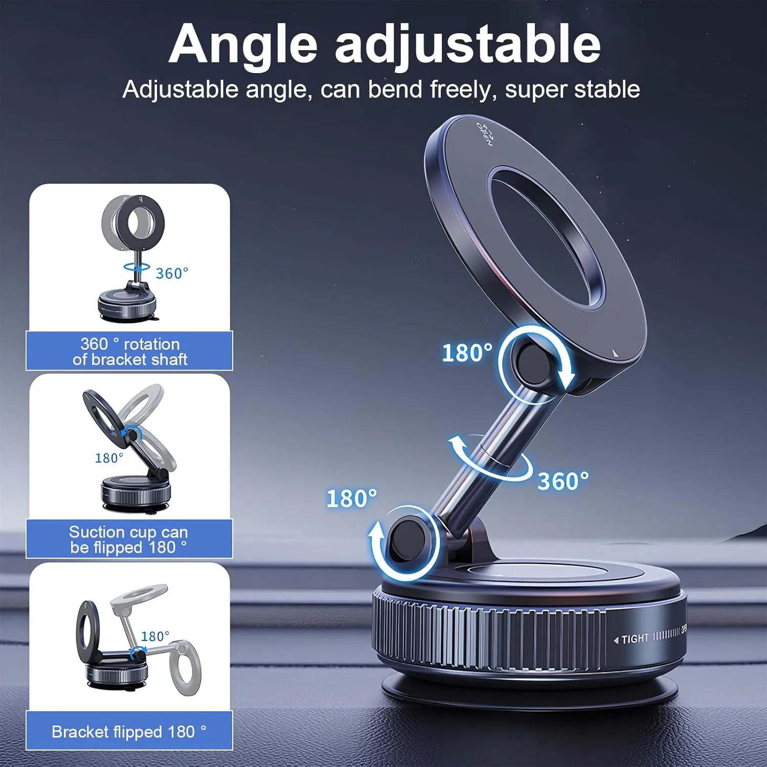 Soporte Magnético 360° Premium