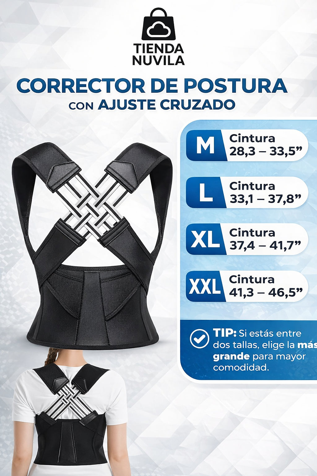 Corrector Ortopédico PostureX™