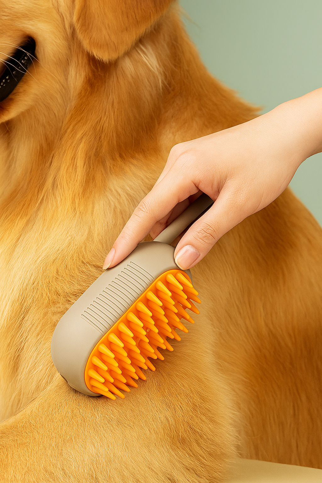 Cepillo Vaporizador Mascota