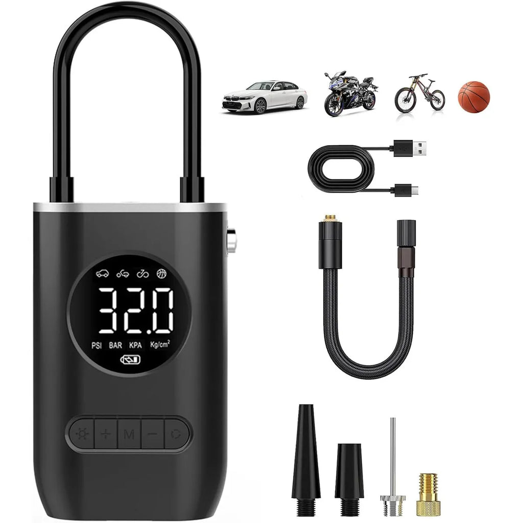 Mini Compresor De Aire Digital